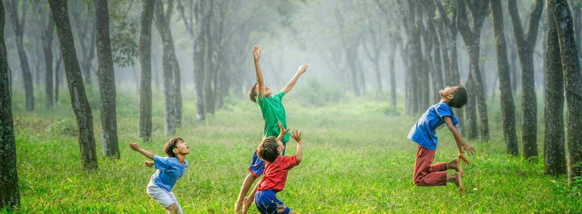 Enfants heureux